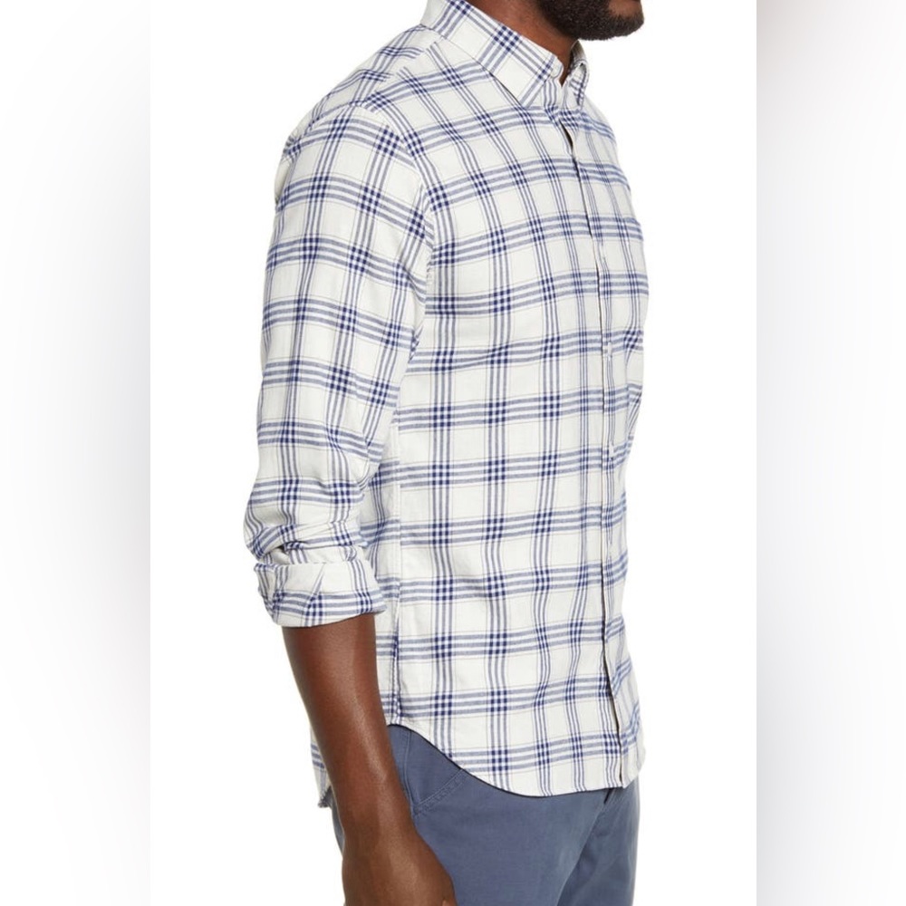 BONOBOS Slim Fit Plaid Flannel Button-up Shirt In Mount Calder